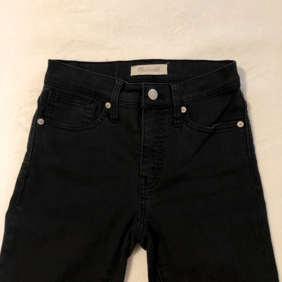 Madewell High-Rise Skinny Black Jeans - Picture 5 of 9
